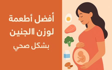 7 أكلات لزيادة وزن الجنين بطريقة صحية