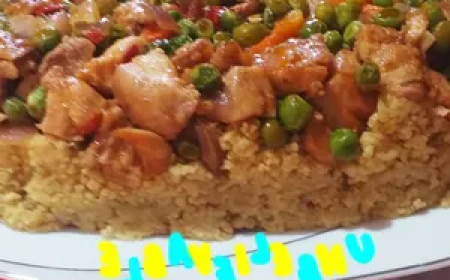 كبسة البرغل بالفراخ والبسلة: وجبة شهية وسهلة التحضير