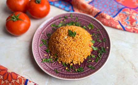  برغل بالبندورة دايت على الطريقة اللبنانية