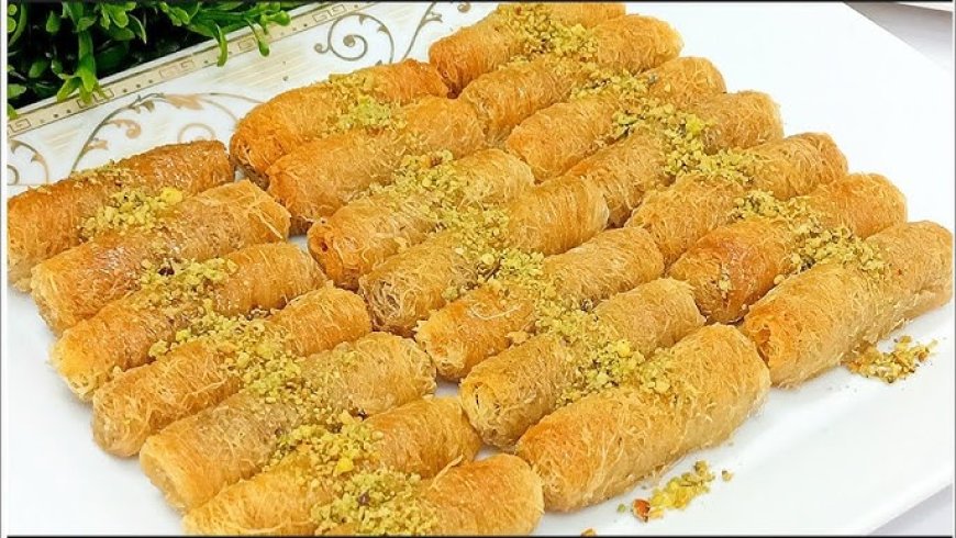 أصابع الكنافة بالمكسرات: حلوى شرقية بطعم لا يُقاوم