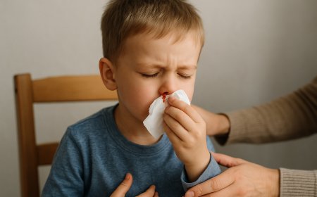 علاج نزيف الأنف عند الأطفال: الأسباب وطرق الوقاية