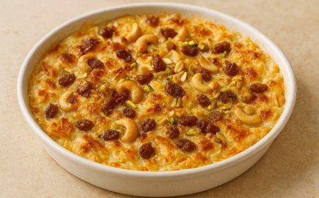 أسهل طريقة لعمل حلويات أم علي في المنزل بخطوات سهلة