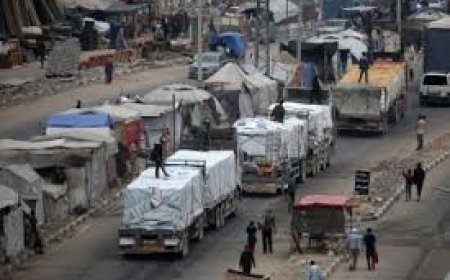  تفاصيل دخول المساعدات إلى غزة بعد اتفاق شرم الشيخ للسلام