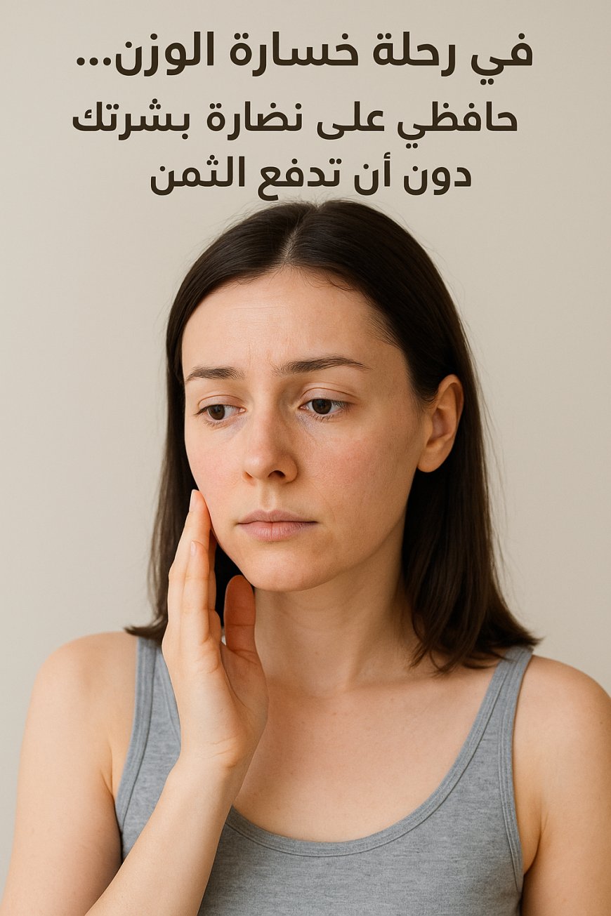  في رحلة خسارة الوزن... كيف تحافظين على نضارة بشرتك دون أن تدفع الثمن؟